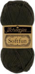 Scheepjes Softfun 2628 Charcoal - barnás-szürke fonal