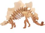 Johntoy Дървен 3d пъзел "Динозаври" - Стегозавър (26096-3) - bright-toys