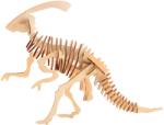 Johntoy Дървен 3D пъзел "Динозаври" - Parasaurolophos (26096-2) - bright-toys