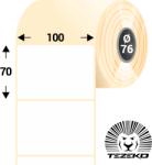 Tezeko 100 * 70 mm, öntapadós termál etikett címke (2000 címke/tekercs) (T1000007000-001) - dunasp