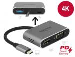 Delock Type-C/HDMI/VGA (64074)