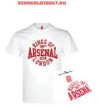  Arsenal póló "Kings of London" - Gunners fehér póló