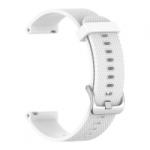BSTRAP Silicone Land curea pentru Garmin Vivoactive 4, white (SGA006C03)