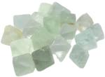  Fluorit Verde Natural Octaedru - 8-12 x 8-11 mm - ( S ) - 1 Buc
