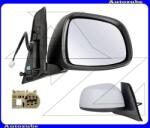 SUZUKI SX4 2009.09-2013.08 /RW/ Visszapillantó tükör jobb, elektromos, domború tükörlappal, fényezhető borítással /Magyar-kivitelhez, kör csatlakozós/ 335-0013