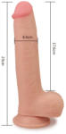 Lovetoy Dildo cu ventuza Skinlike Soft Dong 23 cm Lovetoy Dildo
