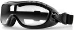 Bobster Night Hawk OTG Gloss Black/Clear Motoros szemüveg