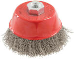 Norton hullámos drótkorong inox (fazékkefe) 60x0, 3xM14 T16 (CT606037) - corvinustoolskft