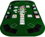 GamesPlanet® Kihajtható póker asztallap XXL zöld - kokiskashop