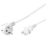  Cablu alimentare PC IEC C13 5m Alb, KPSP5W (KPSP5W)