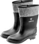 VERTO Cizme din cauciuc PVC cu pasla, negru, marimea 41 (TXV15G902)