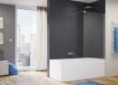 SanSwiss Paravan de montat pe cada Sanswiss model Easy, scticla 6 mm, de 80x150 cm (STR4PB60805007 31284)
