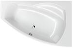 M-Acryl Claudia aszimmetrikus akril kád 150x100 jobb + láb (12457)