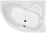M-Acryl Azalia aszimmetrikus akril kád 160x105 jobb + láb (12063)