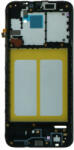 Samsung A202 Galaxy A20E, Előlap (LCD) keret, fekete