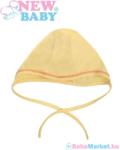 NEW BABY Baba sapka - New Baby sárga
