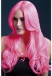  Khloe-Hullámos hosszú pink paróka - diamondsexshop