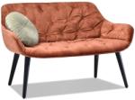 VOX bútor IDYLLE steppelt szalon-kanapé, vörösréz velvet