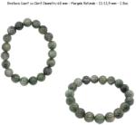 Bratara Cuart cu Clorit Diametru 60 mm - Margele Rotunde - 11-11, 9 mm - 1 Buc