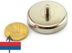 Magneo Smart Magnet neodim oală D 42 mm filet exterior