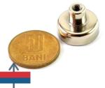 Magneo Smart Magnet neodim oală D 20 mm cu gât filetat la interior