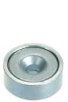 Magneo Smart Magnet neodim oală D 20 mm cu gaură și șanfren