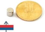 Magneo Smart Magnet neodim cilindru / disc 6 x 6 mm