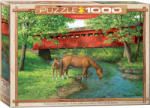 EUROGRAPHICS Puzzle Eurographics din 1000 de piese - Apa dulce sub pod, Persis Clayton Weyrs (60000834) Puzzle