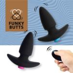 FeelzToys Вибриращи анални разширители за двойки с безжично дистанционно Funky Butts