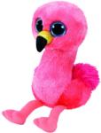 TY Toys Jucarie de plus TY Beanie Boos - Flamingo roz Gilda, 15 cm (TY36848)