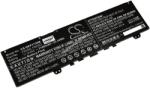 Powery Helyettesítő laptop akku Dell Inspiron 13 7000