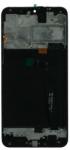 Samsung NBA001LCD009247 Gyári Samsung Galaxy A10 A105F Single SIM fekete LCD kijelző érintővel kerettel előlap (NBA001LCD009247)