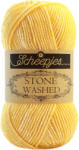 Scheepjes Stone Washed 833 Beryl - sárga pamut keverék fonal