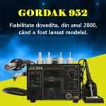 Gordak Statie de lipit cu aer cald si letcon Gordak 952 (952)