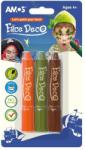 AMOS Face Deco AMOS Pirat 3 culori/set (F296)