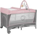 Lionelo Flower multifunkciós utazóágy - Flamingo