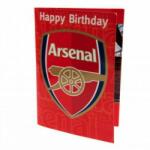  FC Arsenal születésnapi köszöntő Musical Birthday Card (41454)