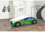 MyKids Pat Tineret MyKids Race Car 04 Green-160x80 - kimbi