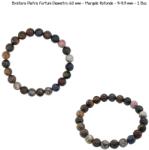  Bratara Piatra Pietersit - Diametru 60 mm - Rotunde - 9-9, 9 mm - 1 Buc