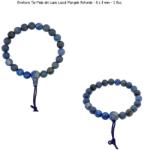  Bratara Tip Mala din Lapis Lazuli Margele Rotunde - 8 x 8 mm - 1 Buc