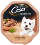 Cesar hrană umedă cu carne de curcan și vită 14 x 150 g