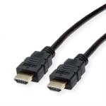 Roline Cablu HDMI High Speed cu Ethernet 4K30Hz TPE T-T 1m Negru, Roline 11.04. 5930 (11.04.5930-10)