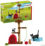 Schleich Játékélmény aranyos cicáknak 42501