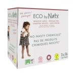 ECO by Naty Naty Naty baba törlőkendő - illatanyag mentes 3 csomag 168 db