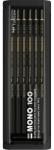 Tombow Creioane grafit, 4B, MONO 100, 12 buc/set Tombow MONO-100-12-4B (MONO-100-12-4B)