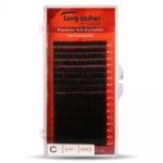 Long Lashes Extreme Volume Selyem műszempilla C/0, 10-8-9-10-11-12-13-14mm (LLEVSC9100000) - alveolashop