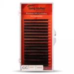 Long Lashes Extreme Volume Selyem műszempilla CC/0, 05-8-9-10-11-12-13-14mm (LLEVSCC9050000) - alveolashop
