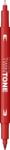 Tombow Dual Marker TwinTone 25 Red Tombow WS-PK25 (WS-PK25)