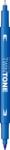 Tombow Dual Marker TwinTone 15 Blue Tombow WS-PK15 (WS-PK15)
