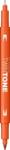 Tombow Dual Marker TwinTone 28 Orange Tombow WS-PK28 (WS-PK28)